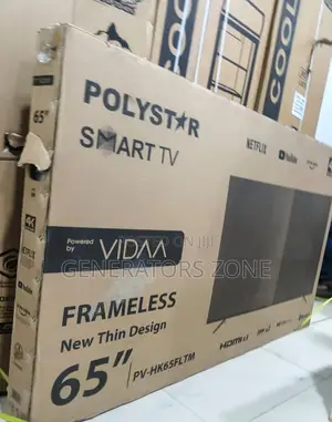 Polystar Frameless Smart Tv 65” Pv-Hk65fltm