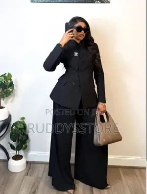 Zara Zipper Length Tailored Suit Pants