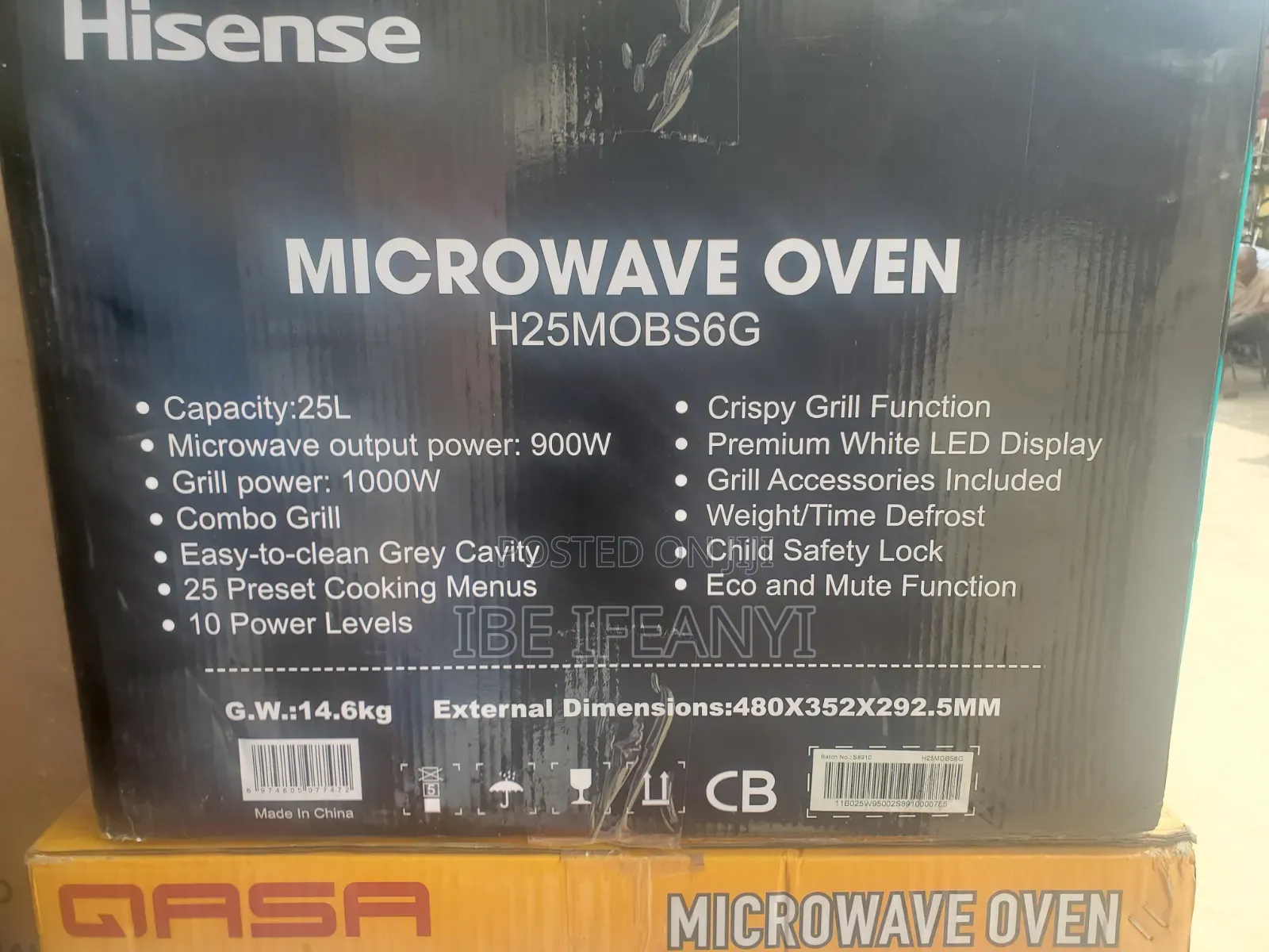 Hisense Microwave 25l