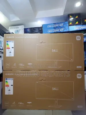 Xiaomi 34-Inch G34wqi Curved Gaming Monitor 180hz Refresh Rate