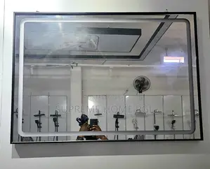 Led Mirror With Frame