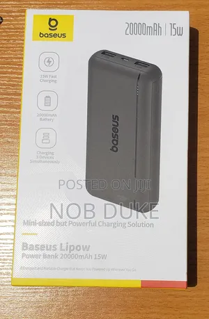 Baseus 15w 20000mah Fast Charging Power Bank