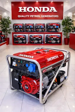 Heavy Duty Honda 15kva Petrol Generator Low Noise Fuel Efficient