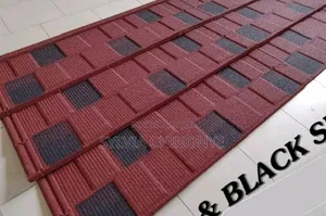 Shingles Black and Red With 50 Years Warranty