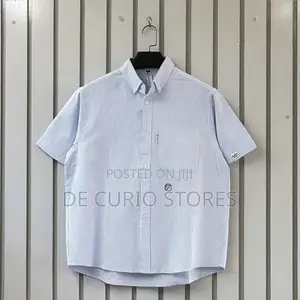 Unique Striped Short-Sleeve Shirts