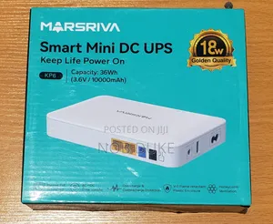 Marsriva Smart Mini Dc Ups 10000mah Router Power Bank