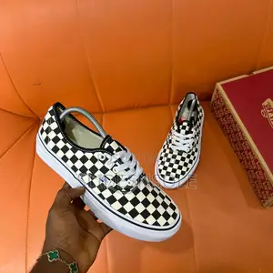Vans Checkerboard Lace-up Sneakers