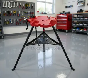 4" Ridgid Vice Hinged Pipe With Stand