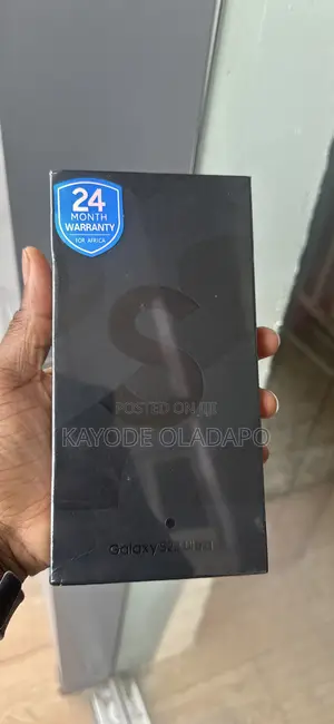 New Samsung Galaxy S22 Ultra 256 GB Black