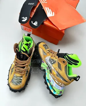 Mixed Green Off-White X Nike Terra Forma Sneakers