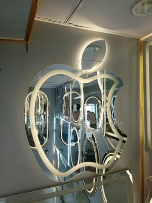 Luxury Apple Led Lights Mirror