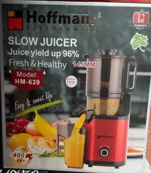 Mixer Hofmans Slow Juicer (Model Hm-635). Motor Power 200w