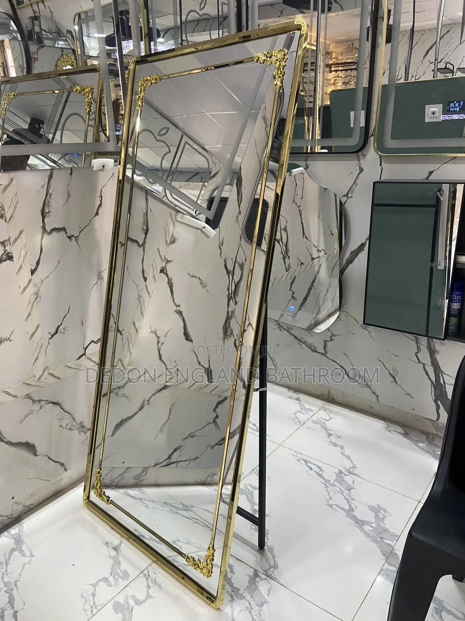 Gold Royal Dressing Mirror