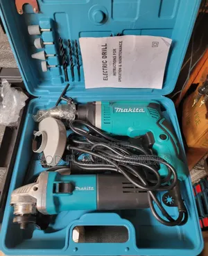 2in1 Makita Drill Machine and Angle Grinder Available