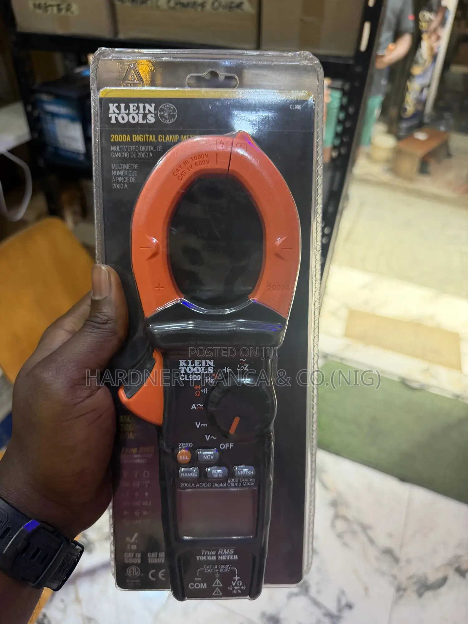 Klein Tools 2000a Ac/Dc Digital Clamp Meter