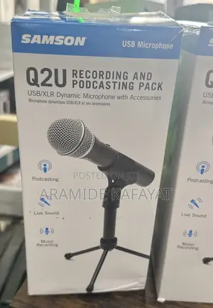 Q2u Recording and Podcasting Pack(Samson)