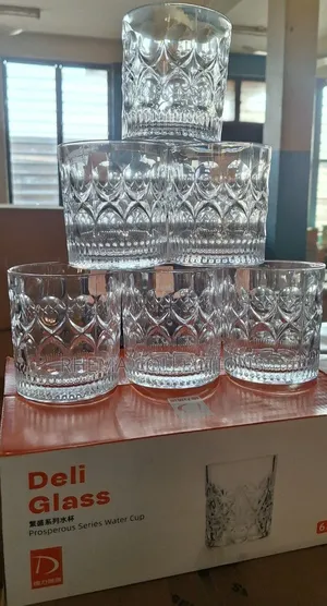 6pcs Quality and Sophiscated Glass Cup