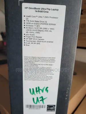 New Laptop HP OmniBook Ultra Flip 14" 16GB Intel Core Ultra 7 SSD 1T