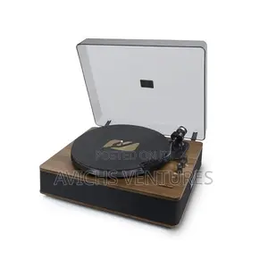 Muse, Bluetooth, Usb for Reading/Encoding Wood Finish Vinyl Turntable