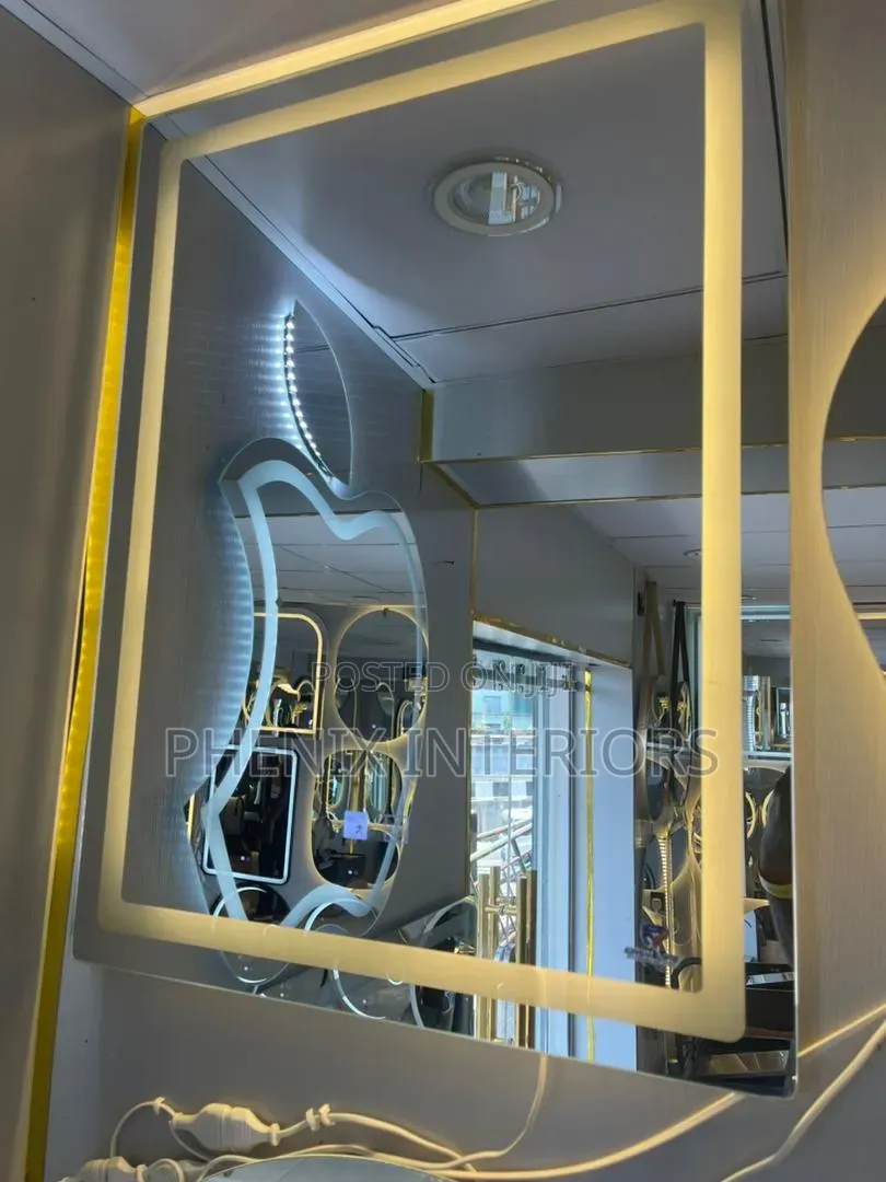 Big Sized Led Light Mirror With Body Sensor.