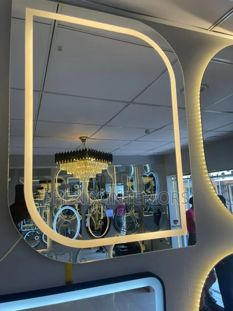 Big Sized Led Light Mirror With Body Sensor.