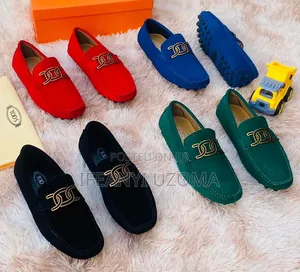 Classic Tods Suede Loafers Divers Shoe