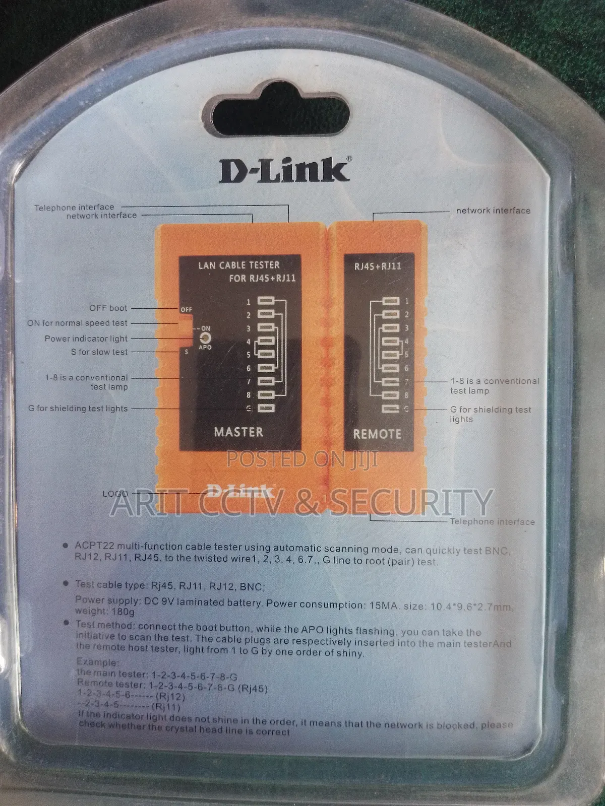 Tp- Link Rj45 Network Cable Tester