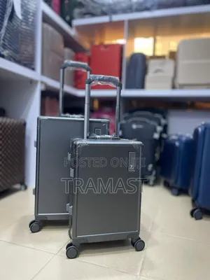 Lingshi Luxury Travel Luggage 2 Set - Gray