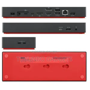 Lenovo Thinkpad Universal Thunderbolt 4 Dock Station With Accessories