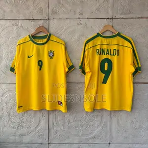 1998 Brazil National Team Home Jersey
