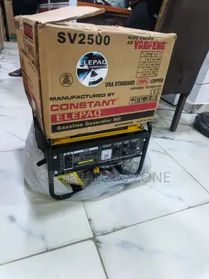 Elepaq 1.5kva Sv2500 Backup Power Generator