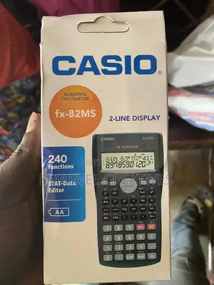 Casio Calculator Fx - 82ms | 2 Line Display