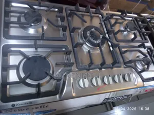 Gas Hob 5 Burner Stainless