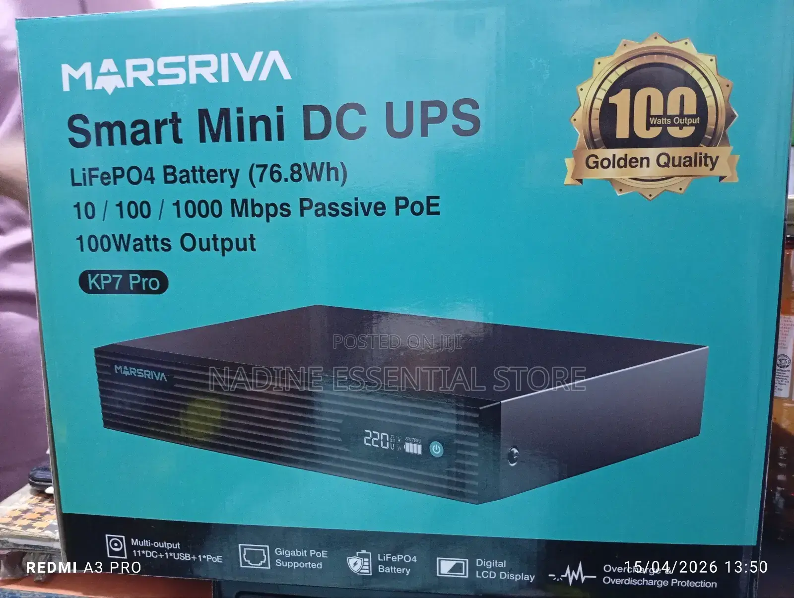 Masriva Smart Mini Dc Ups