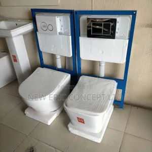 Square and Round Wall Mounted Toilet