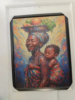 Mother Child Wall Art Painting
