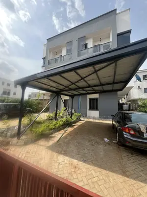 Carport With Gear Broker for Two Cars Parking Space