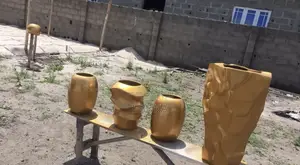 Stallion Fiberglass Planters