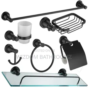 Black Bathroom Accessories