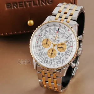 Bretling Luxury Designer Men's Chain Strap Wristwatches