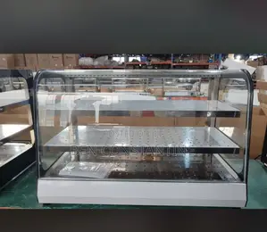 Curved Glass Food Display