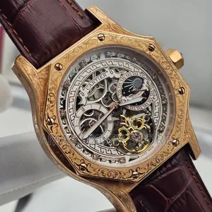Cartier Genuine Leather Luxury Designer Men's Wristwatches