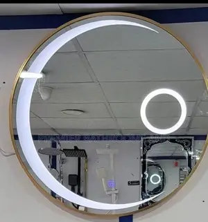 Round Gold Frame Led Mirrors