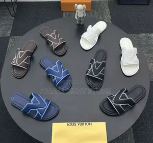New Louis Vuitton Oasis Luxury Men's Slippers