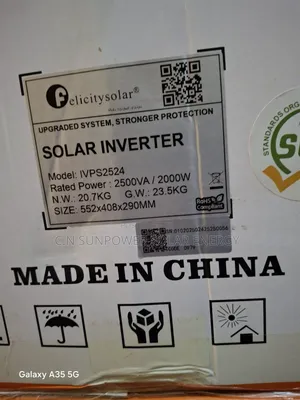 2.5kva/24v Felicity Inverter