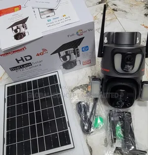 Double Lens Solar Smart Camera