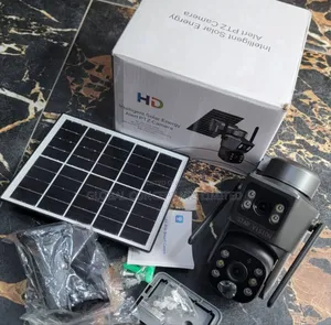 Duel Lens Intelligent Smart Solar Camera
