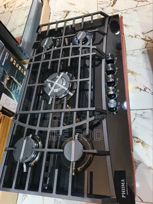 Original Phiima German Technology New Design Inbuilt 5 Burners Gas Hob