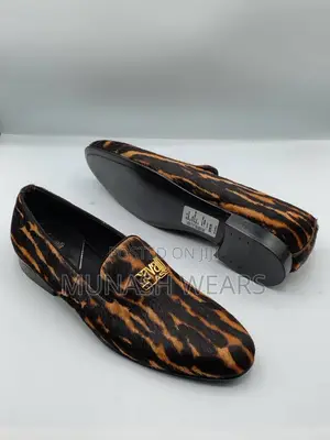 Original Italian Skin Shoe Brown Color 40-46