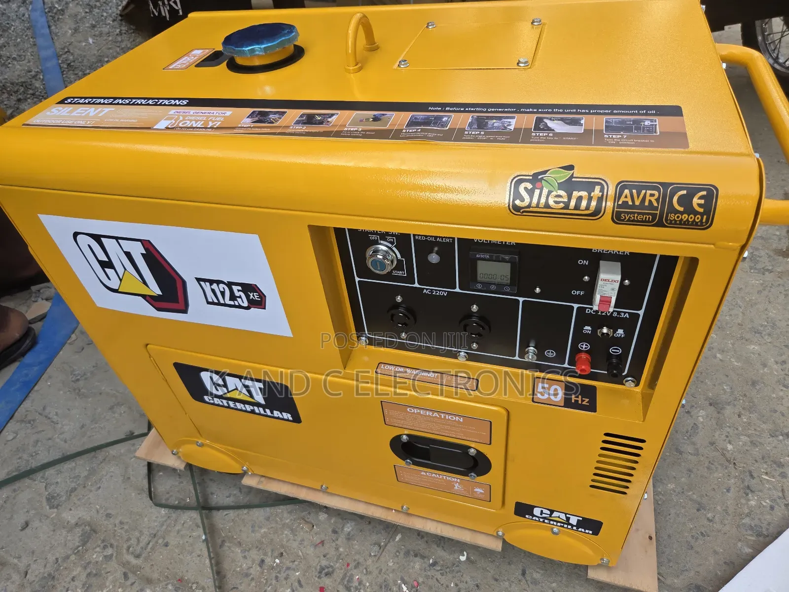 Ultimate Power Solution – Cat 12kva Diesel Generator